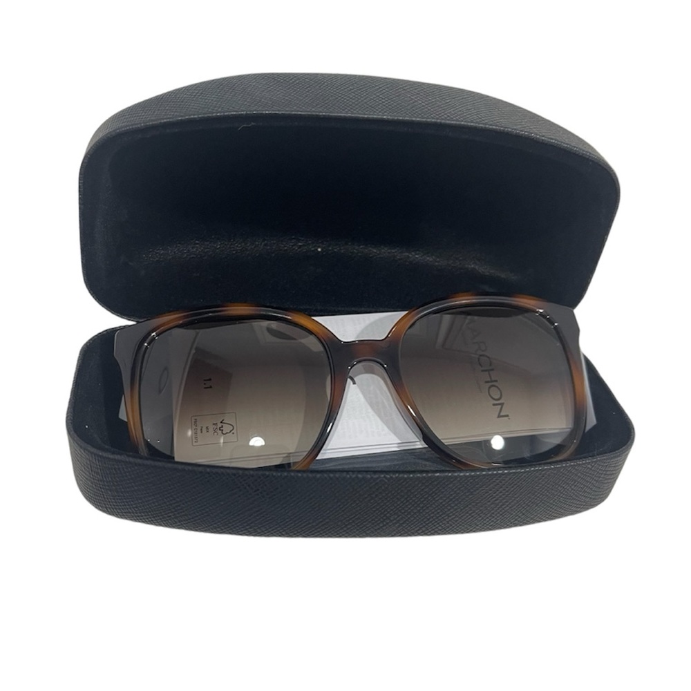 Salvatore Ferragamo 56mm Square Brown Designer Sunglasses